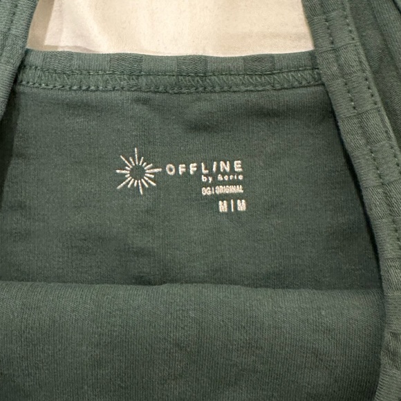 Aerie Offline Ribbed Tank - Women’s M - Teal - Picture 3 of 8